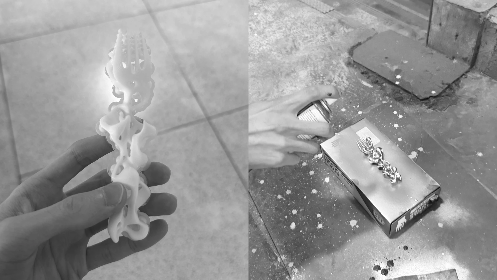 3D 모델링 및 목업 제작 단계 이미지